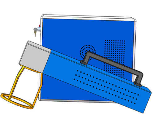 handheld CO2 laser marking machine