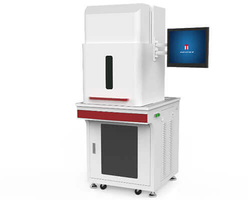 Enclosed 3D Fiber Laser Marking Machine