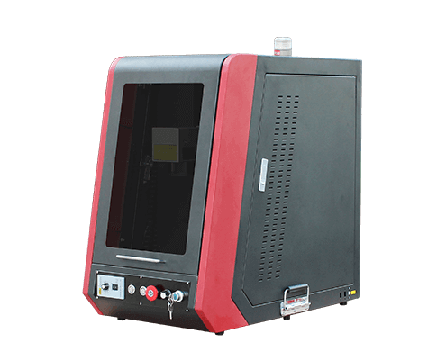 Enclosed type fiber laser marking machine