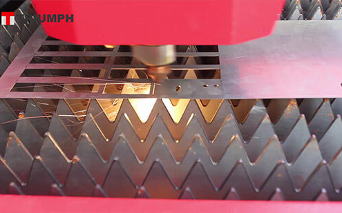 Fiber laser cutting 1mm stainless steel