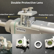 How to replace the protective lens of the laser welding machine