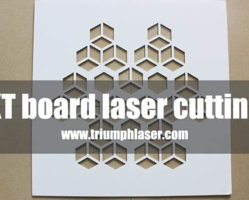 KT board laser cutting
