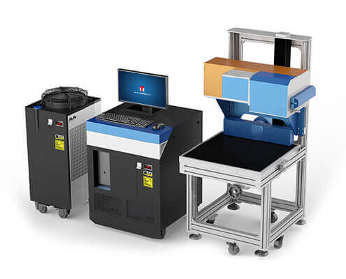 Large format co2 laser marking machine