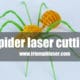 Laser cutting machine for acrylic 3D spider model laser cutter