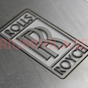 Steel engraving 1mm deep