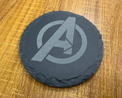 coasters laser engraving
