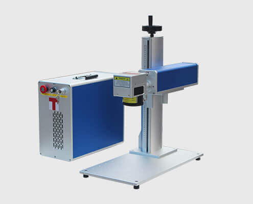 Split Fiber Laser Marking machine with rotary attachment 30W 110x110mm –  Colorado hi-tech