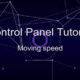 laser control panel tutorial how to change the moving speed of laser head