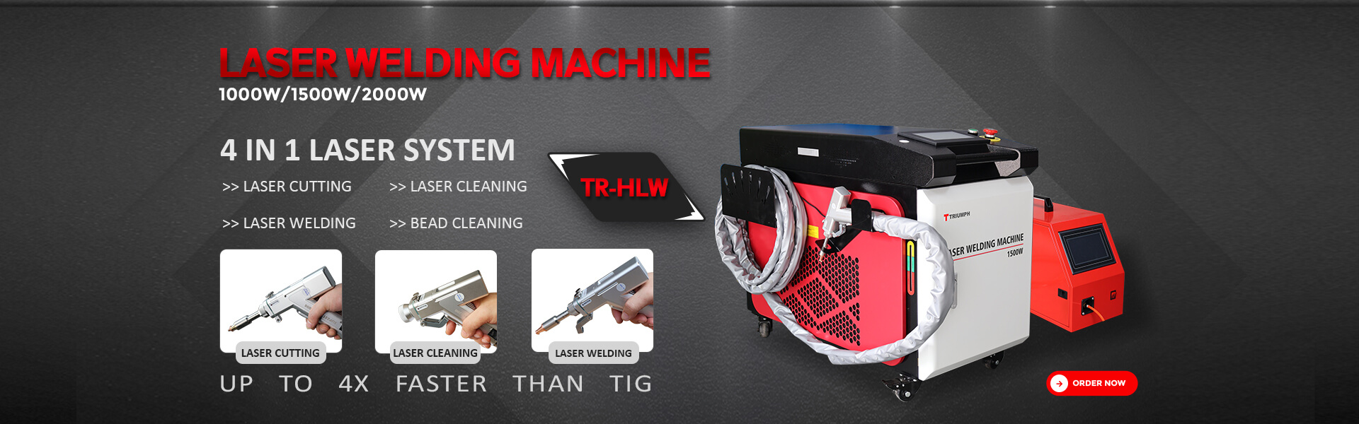 laser welding machine, triumph laser welder cleaning systems