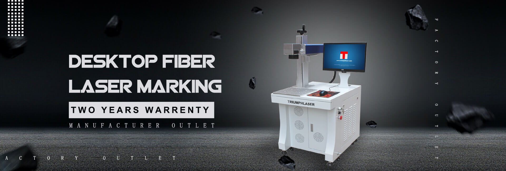 triumph desktop fiber laser marking machine