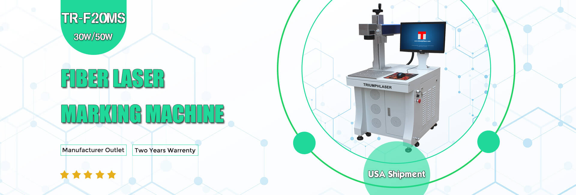 triumph fiber laser marking machine laser engraver