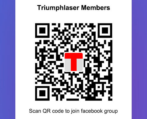 triumph laser facebook group