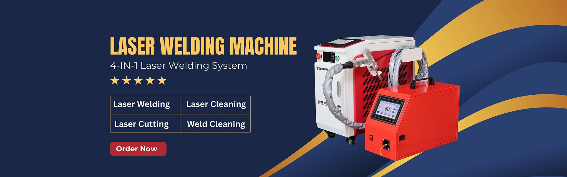 triumph laser welding machine,1500W smart mini laser welder