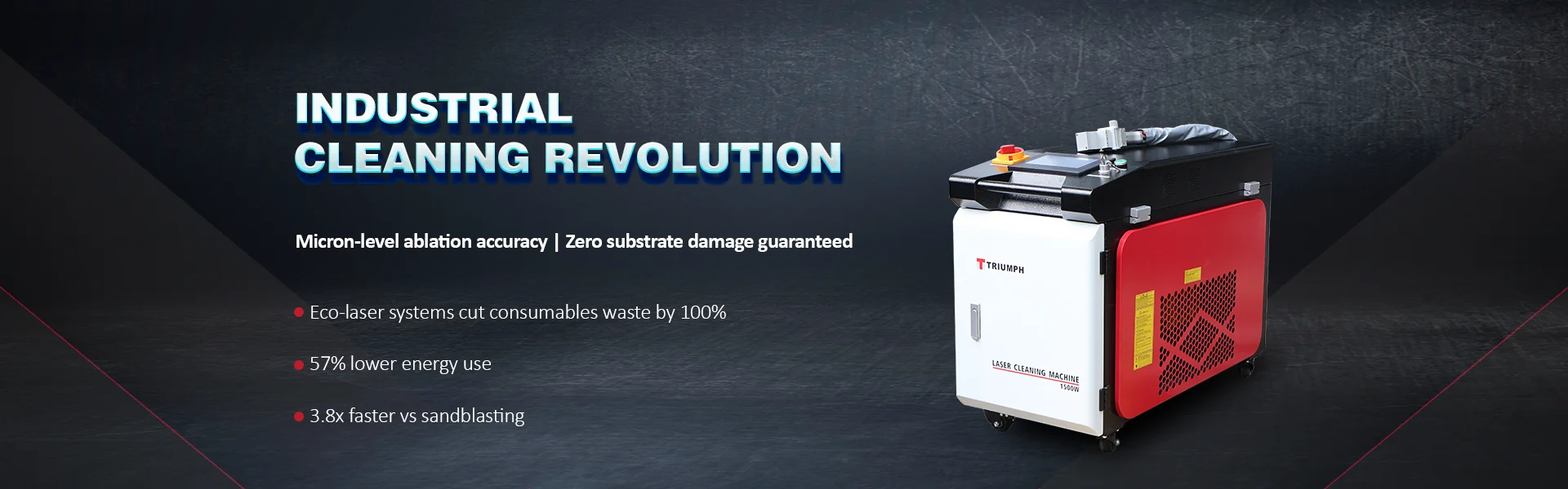 triumph lasser cleaning machine, laser rust removal,laser paint removal