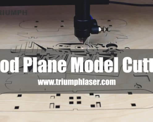 wood 3D plane cutting with laser machine